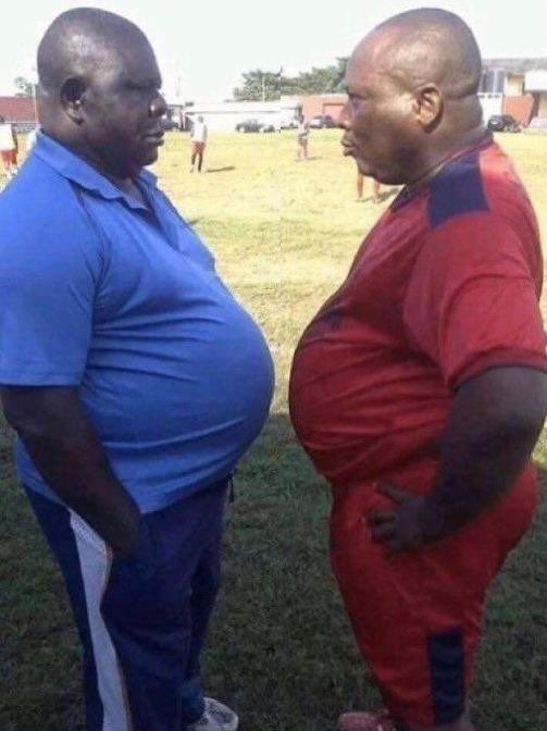 karid0wn's tweet image. IBai et Kameto au coup d'envoi