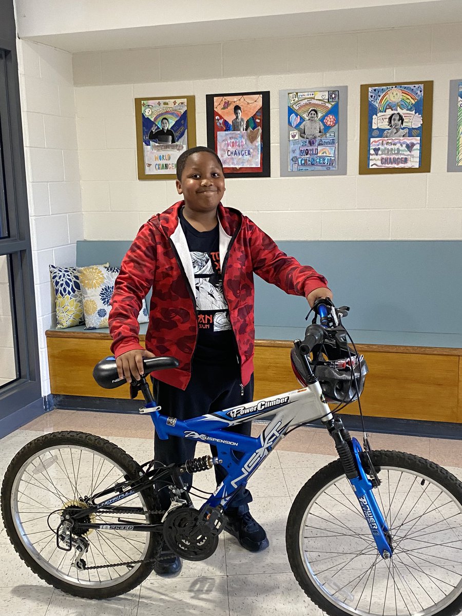 GlennPride's tweet image. We are so grateful to Bike Durham, the Durham Bike Coop, the City of Durham, the Durham Fire Department, and the NCDOT who partnered together to donate 25 beautiful bikes to our students who participated in the 4th grade bike lessons last year! Thank you!