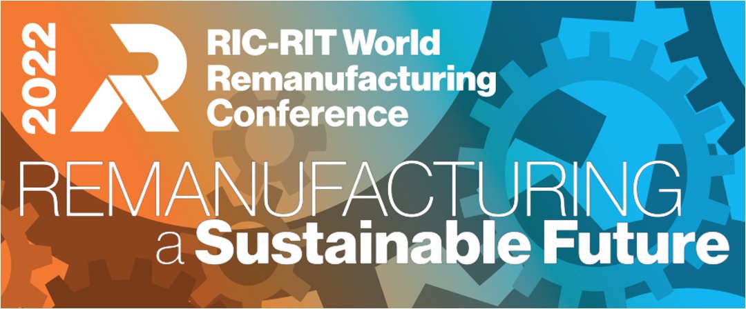 Our pre-conference events begin tomorrow with a short-course at <a href="/GIS_RIT/">GIS at RIT</a> on Determining the Environmental Benefits of Remanufacturing and the always popular networking dinner. There is still time to register. 
worldremanconference.com #remanufacturing #sustainability