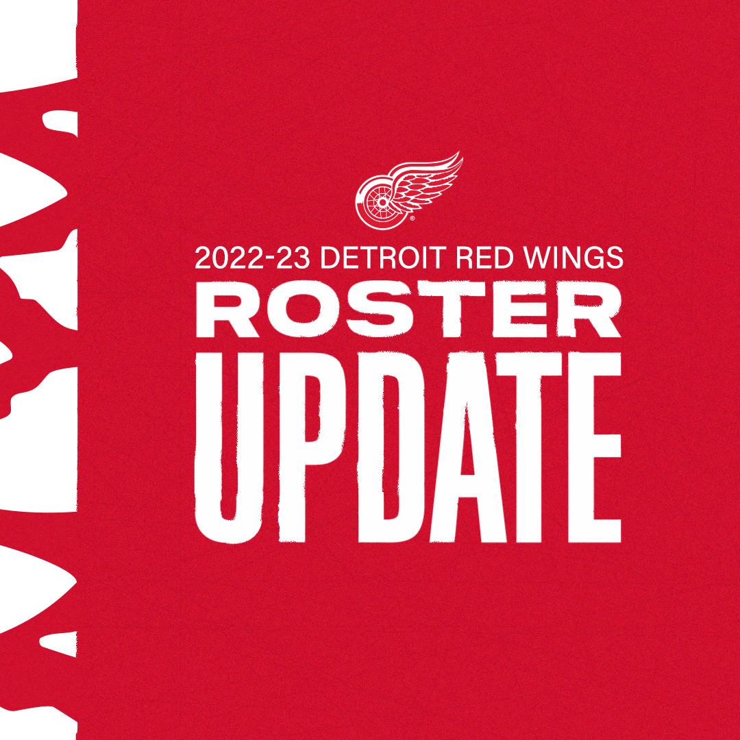 Detroit Red Wings on Twitter: "23-man roster. ✔️ Details » https://t.co/EOdicJToJK https://t.co/ckU9DFmr5o" Twitter