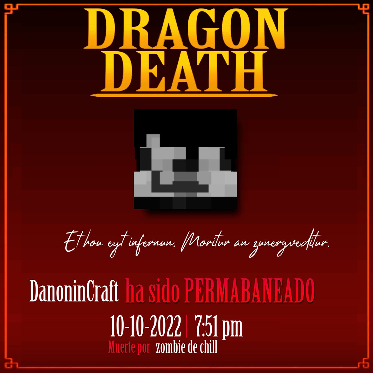 DragonDeath 5 (Permadeath fan server) tweet media