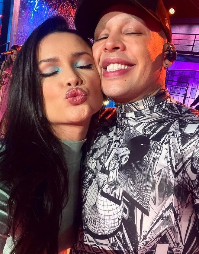 Juliette e Gloria Groove. 🤍