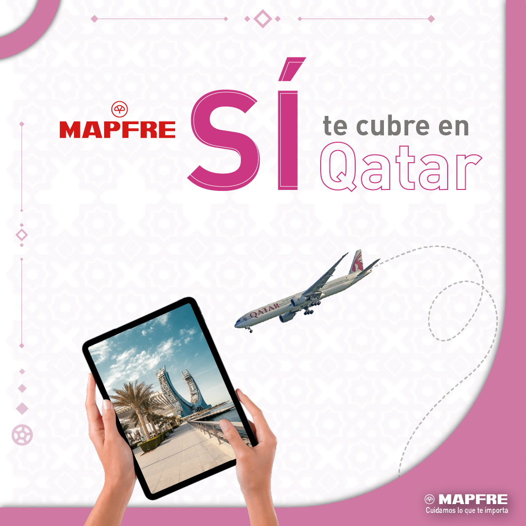 MAPFRE_CR's tweet photo. En #MAPFRECR tenemos una red bastante extensa que te cubre en los cinco continentes.
Así que no te preocupes, nosotros SÍ te acompañamos a Qatar para que estés seguro mientras disfrutas del mundial de fútbol.
#travel #seguros #seguroviaje #travel #mundial #worldcup #qatar https://t.co/94NP6qCAlr