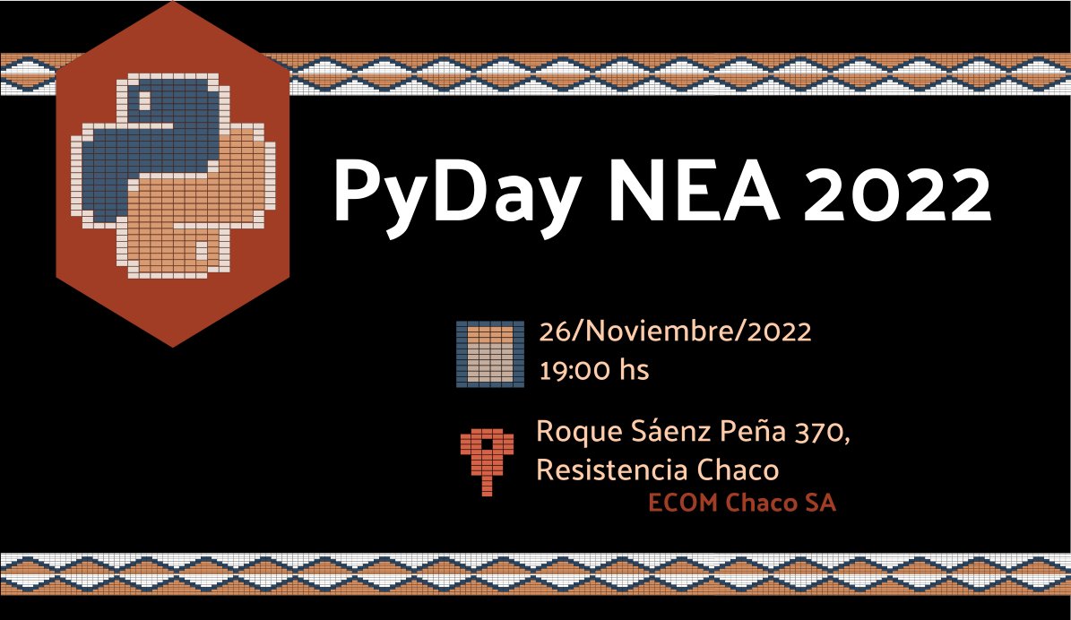 AguaraTech (@pythonnea) on Twitter photo Largamos #PyDayNEA Largamos #PyDayNEA
