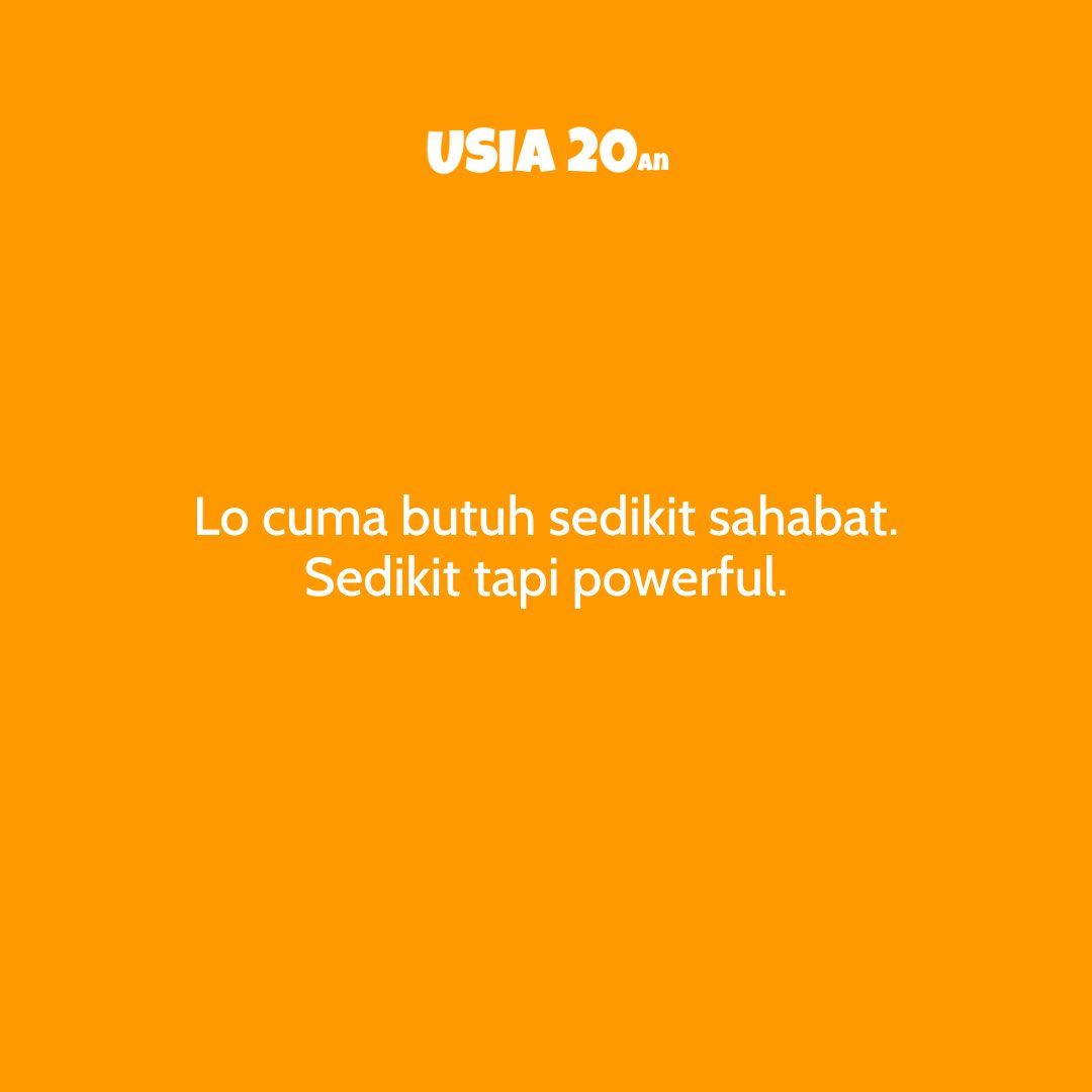 Gausah semua disahabatinlah~