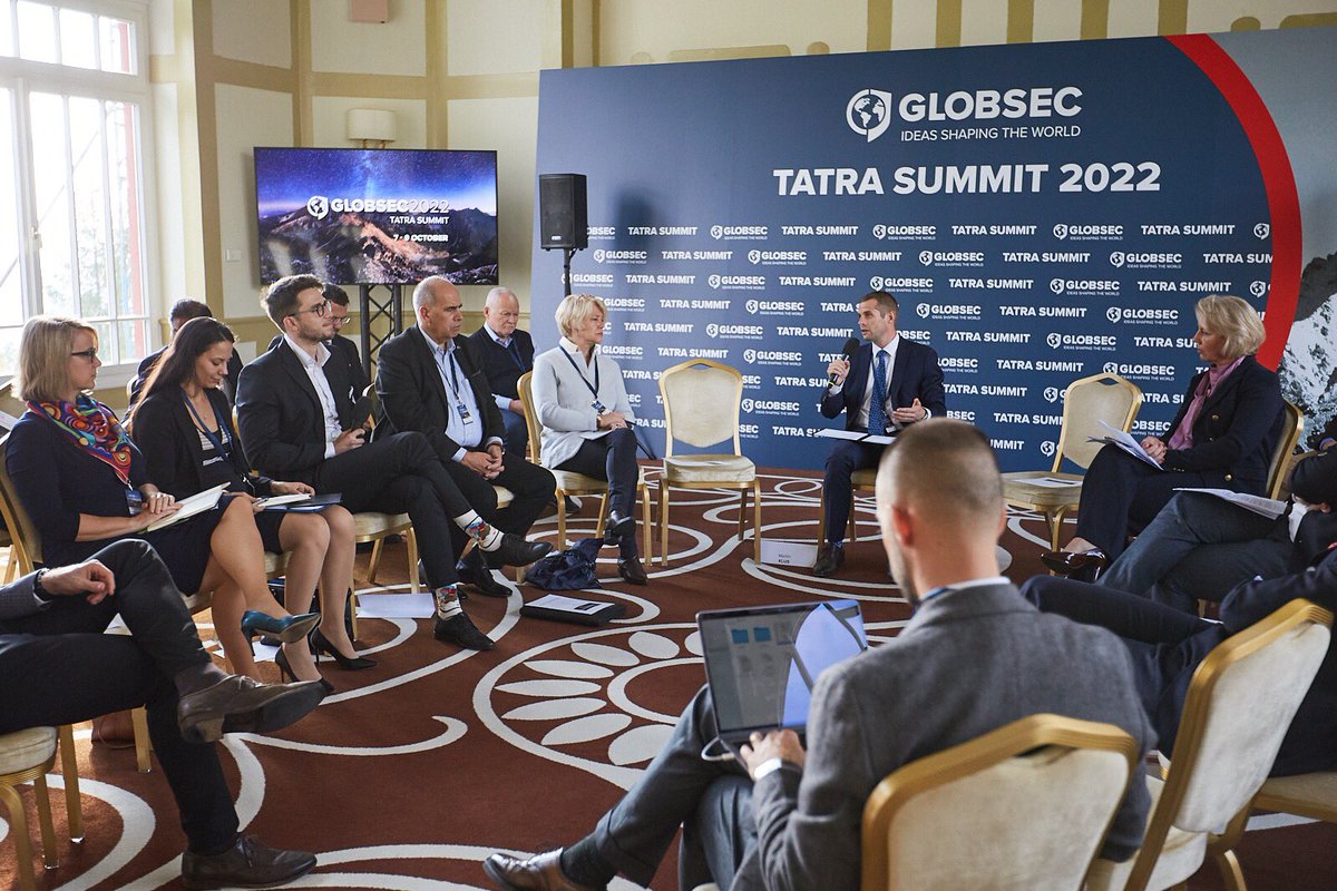 At the 11th annual <a href="/GLOBSEC/">GLOBSEC</a> Tatra Summit 2022 in #Slovakia, economic and political #leaders met to discuss the future of #Europe.

Day 1: bit.ly/3Es5lee
Day 2: bit.ly/3fUH9Hm