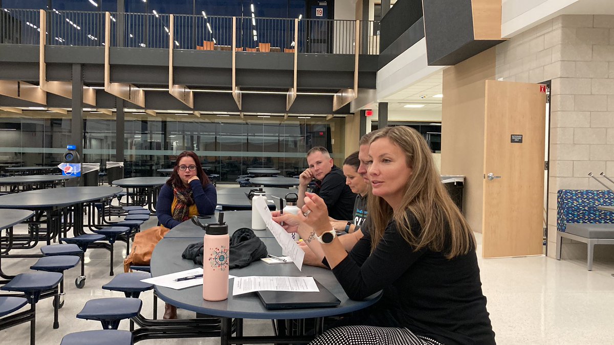 Kicking off our second meeting, but first official meeting as the Dakota Middle School PTSA! Great to partner with parents! @DakotaRPS