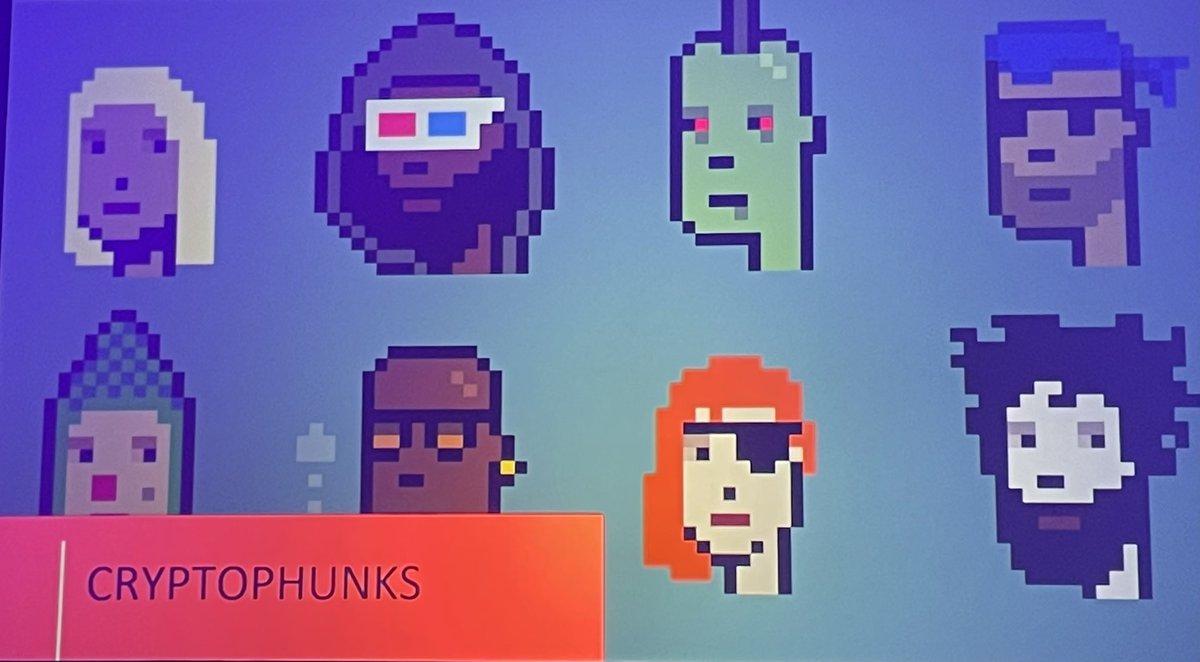EmilyQuestions's tweet photo. Punks or Phunks? @NFTrebels Ani telling #cbiz22 why you need to build a strong community for your project. #diehardfans #1000TrueFans https://t.co/sqBgiowQP8