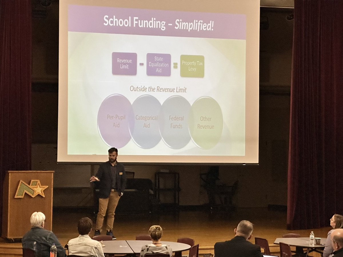 School funding 101 in Eau Claire with <a href="/WisconsinDPI/">Wisconsin DPI</a>