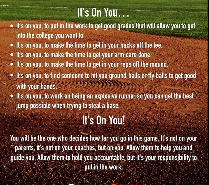 CountyBulldog's tweet photo. Our coaches are here to help anyway we can!! You want extra batting practice just ASK!! You want to catch extra flyballs just ASK!! You want extra mound time just ASK!! But IT'S ON YOU TO ASK!! https://t.co/gOJdzPQzYp