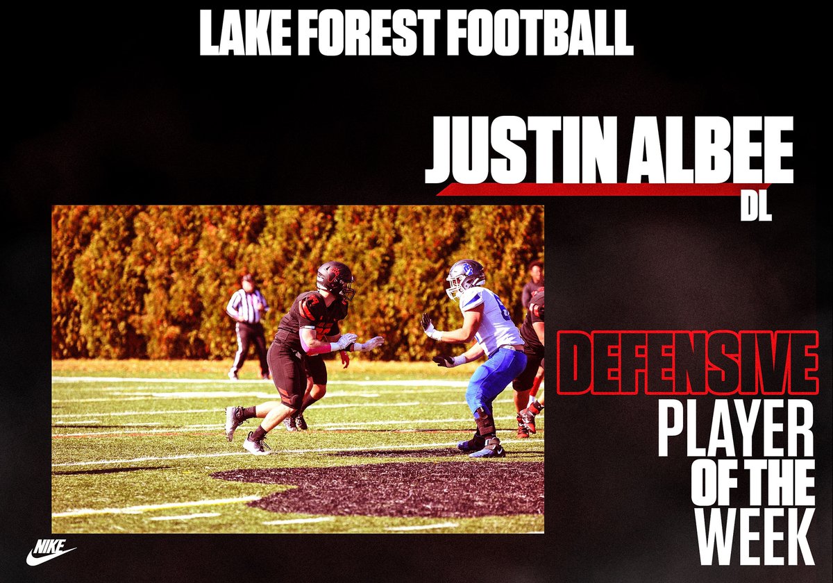LFC_FOOTBALL's tweet photo. Your Forester players of the week! #GoForesters #ForesterFamily #ForestFreaks #D3Football https://t.co/Qgy225NU57