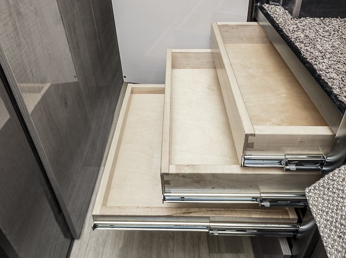 The Era's got storage, storage and more storage. 

Learn more about the Winnebago Era: bit.ly/3MjtXIe