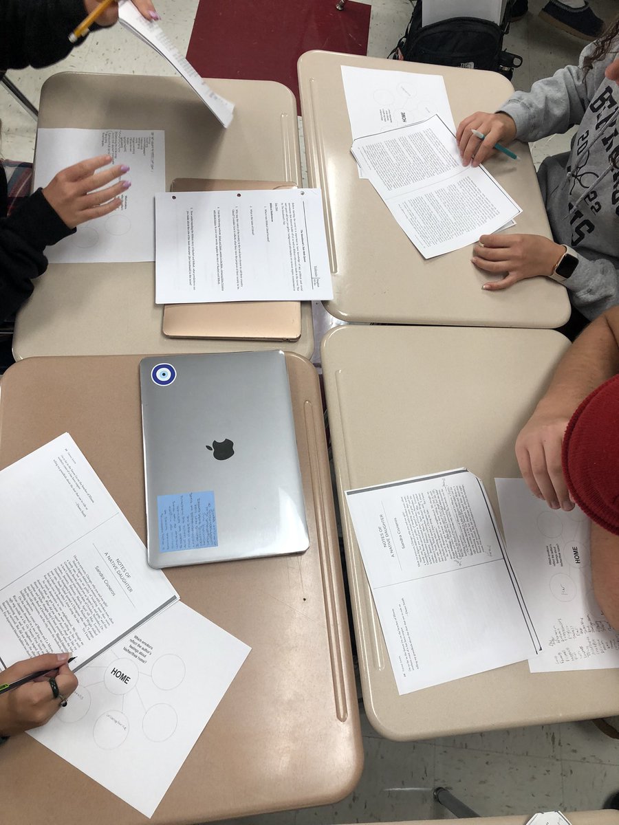 Today the <a href="/BernardsHS/">Bernards High School</a> English Department participated in PD w/ <a href="/TCNJ/">TCNJ</a>’s @EsMteach. Ts helped Ss generate &amp; grow ideas about a text. The goal: allow Ss to take on the heavy lift of interpretation allowing them to guide the trajectory of ideas.<a href="/MrsHunkele/">Heather Hunkele</a> <a href="/jaobrien1/">Mrs. O'Brien</a> <a href="/MrsSchnidey/">Allison Snyder</a>