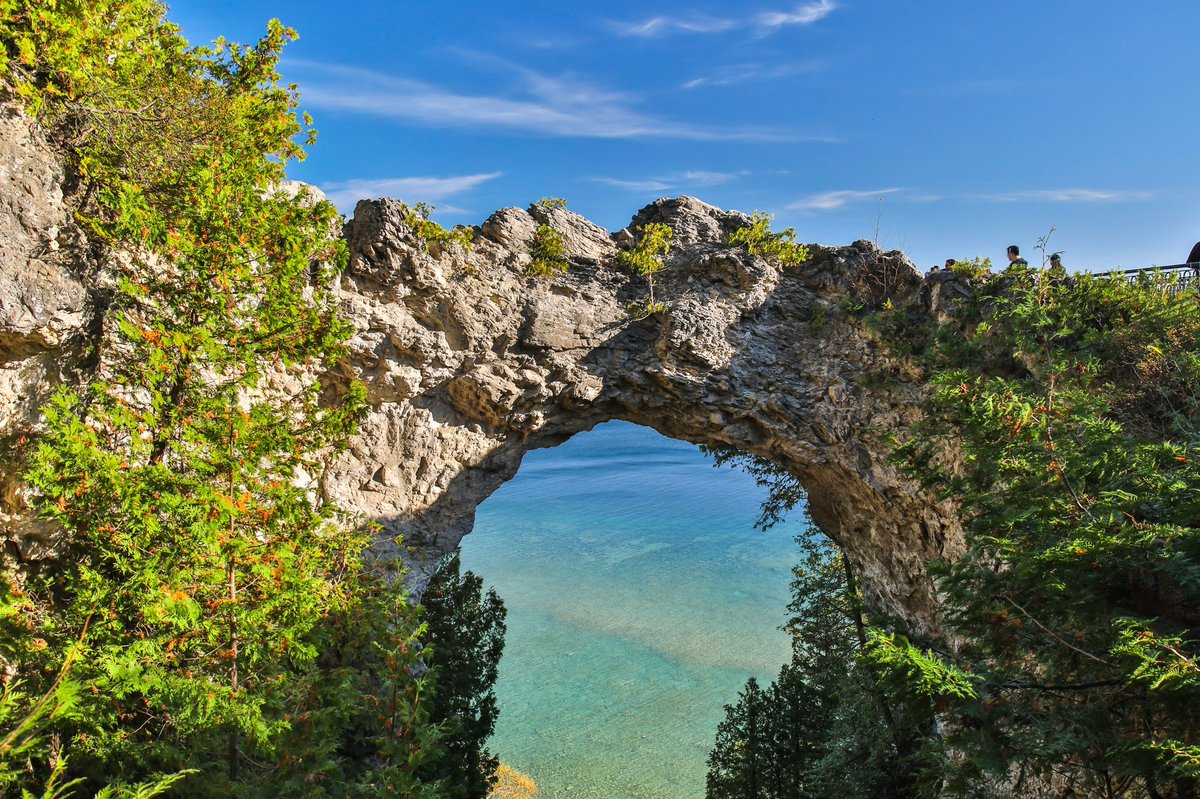 Today we honor the first peoples of Mackinac Island and Indigenous Peoples’ Day 🍂