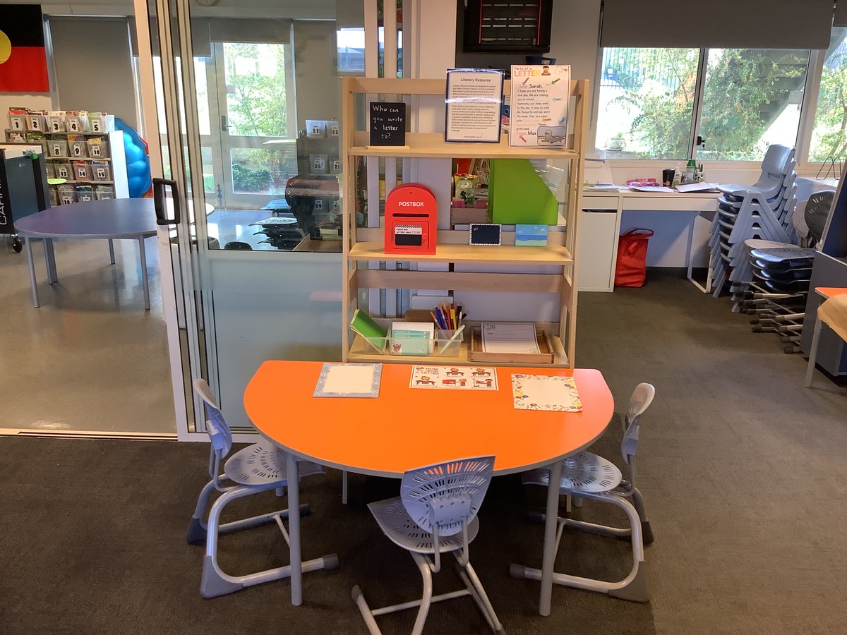 davistanya24's tweet photo. The Year 2 fortnightly areas are set up, ready to investigate a range of skills and social and emotional experiences, while promoting student agency to develop a strong sense of identity. @stgerardscp #A4L #ActionforLearning https://t.co/JKdAzTgYd2