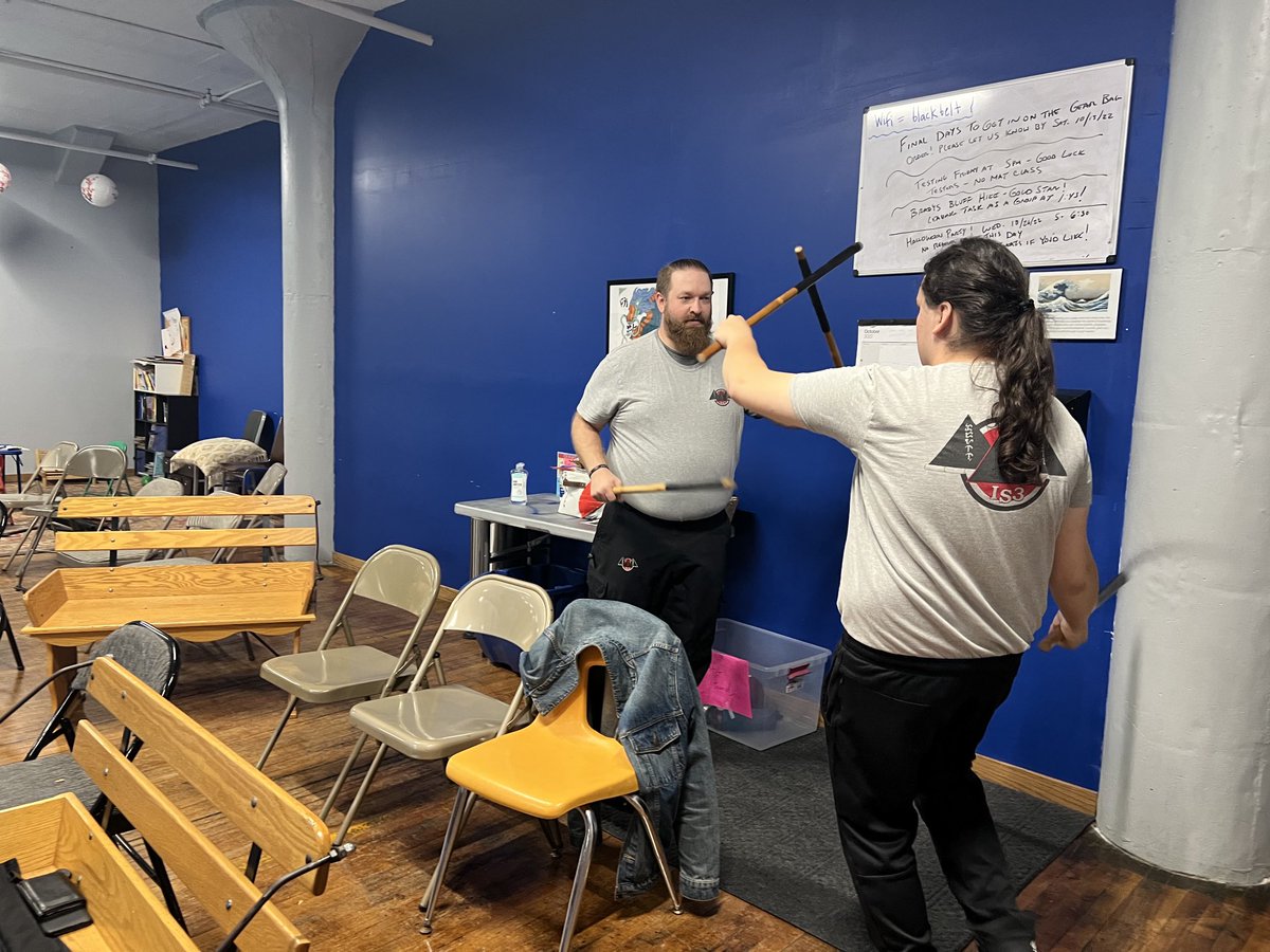 KarateTask's tweet image. Sinawali on different terrains and through obstacles.