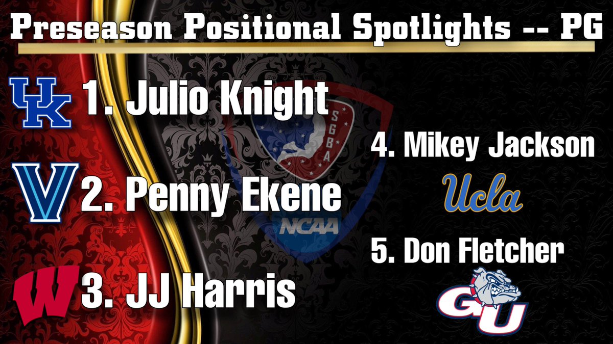 PG — Preseason Player Spotlights