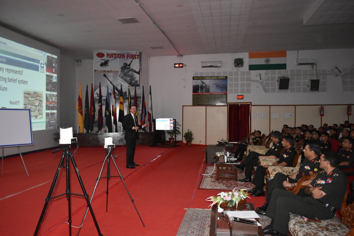 pro_defence's tweet image. #IndianArmy #Instridewithfuture #Interactiveworkshop on contemporary aspects of leadership &amp;amp; negotiation conducted by @DrHimanshuRai Director #IIMIndore for Officers of @westerncomd_IA @SpokespersonMoD @adgpi @PIB_India @DefenceMinIndia
