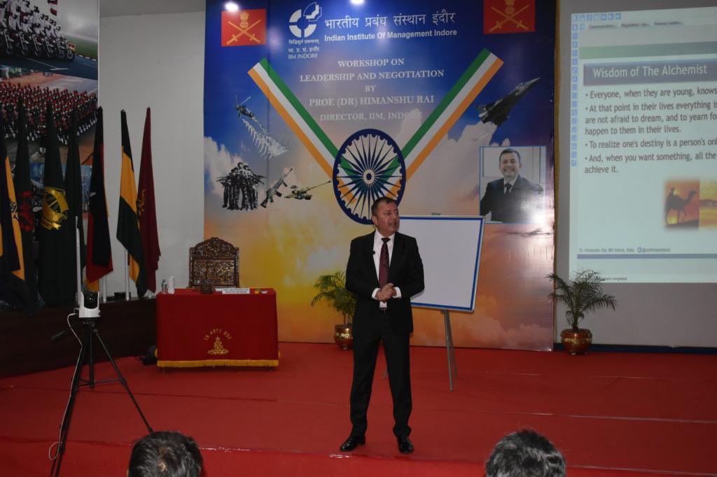 pro_defence's tweet image. #IndianArmy #Instridewithfuture #Interactiveworkshop on contemporary aspects of leadership &amp;amp; negotiation conducted by @DrHimanshuRai Director #IIMIndore for Officers of @westerncomd_IA @SpokespersonMoD @adgpi @PIB_India @DefenceMinIndia