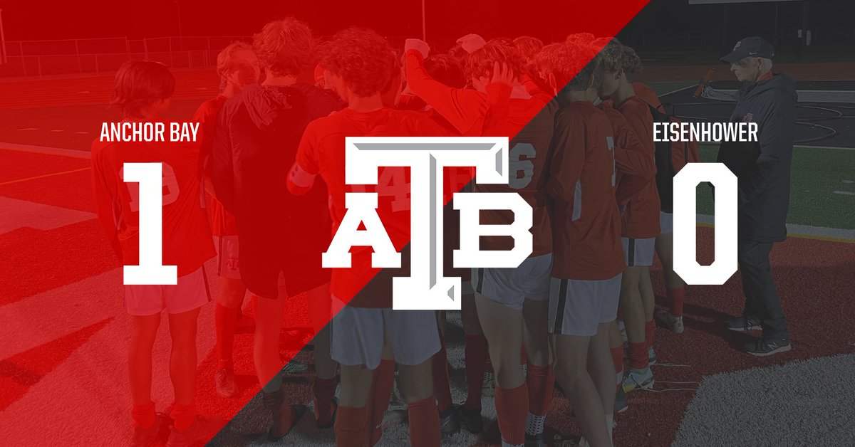 Varsity Boys Soccer defeats the Eisenhower Eagles 1-0 to take the MAC Red Championship!

#GoTars | 🆎⚽️