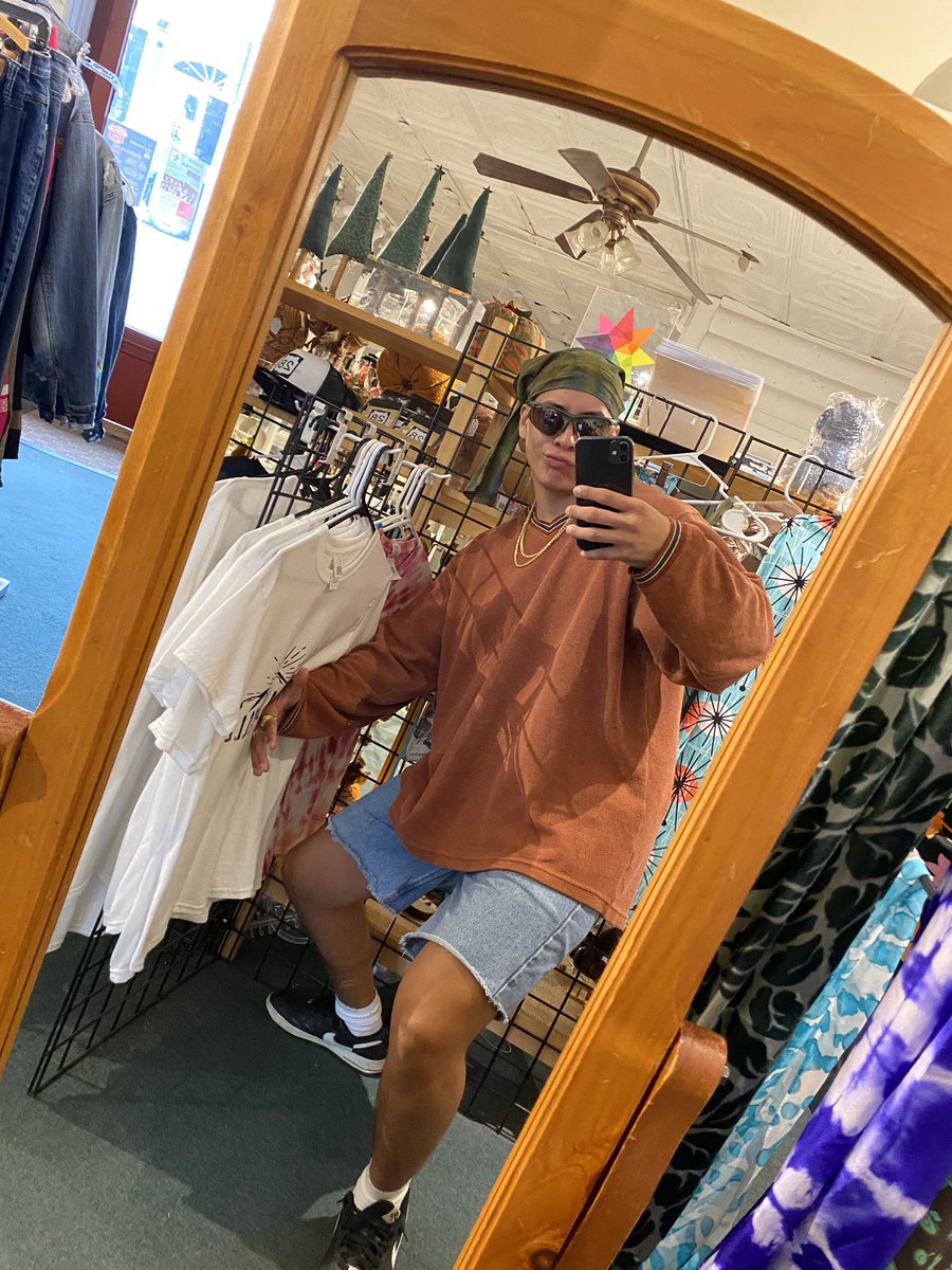 Should I have bought that head scarf? Found it in a random Woodstock thrift store. Owner said it was blessed by Jimi Hendrix.