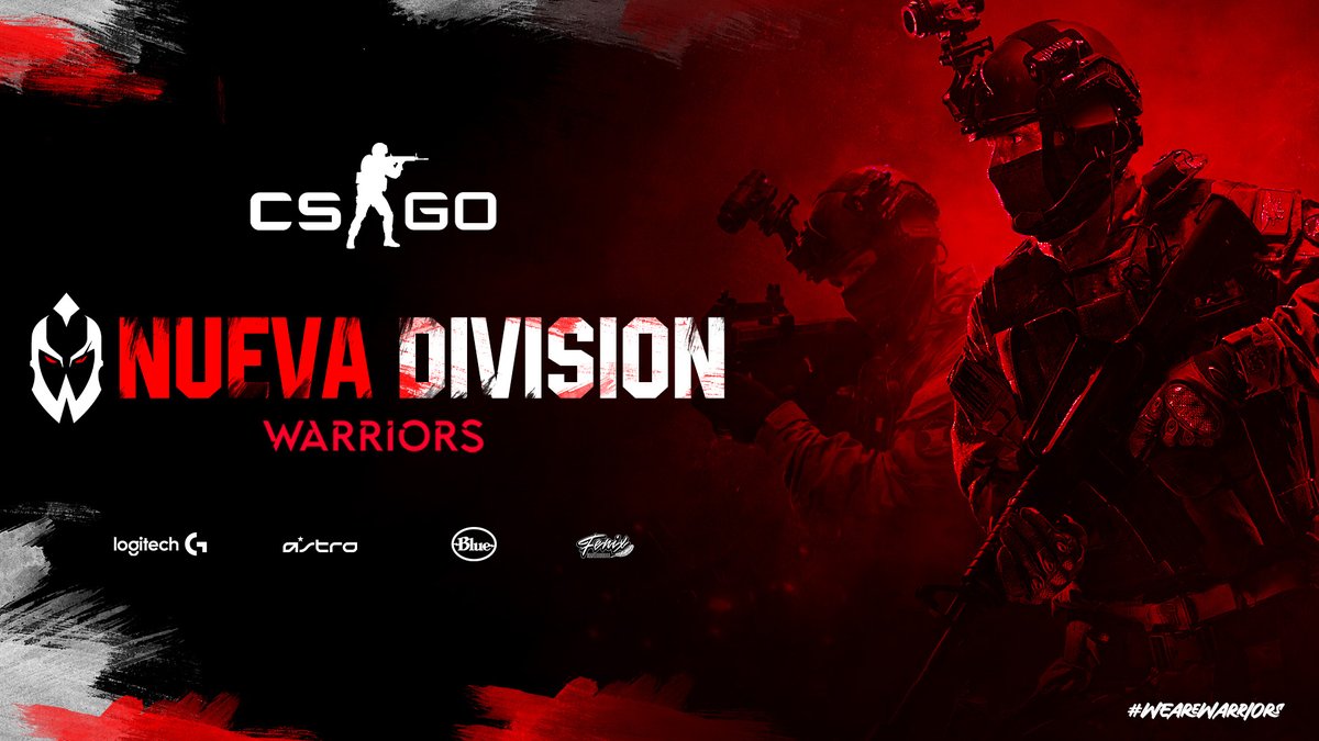 warriorsteamgg's tweet photo. NUEVA DIVISIÓN / #CSGO
.
Oficialmente abrimos la división de CSGO para competir en torneos oficiales y de comunidad, próximamente estaremos presentando nuestro roster, estén atentos.
.
Sponsored by: @LogitechG
#WeAreWarriors #LogitechG #CounterStrike #CSGOLatam #eSports https://t.co/I5PXTrh3bf
