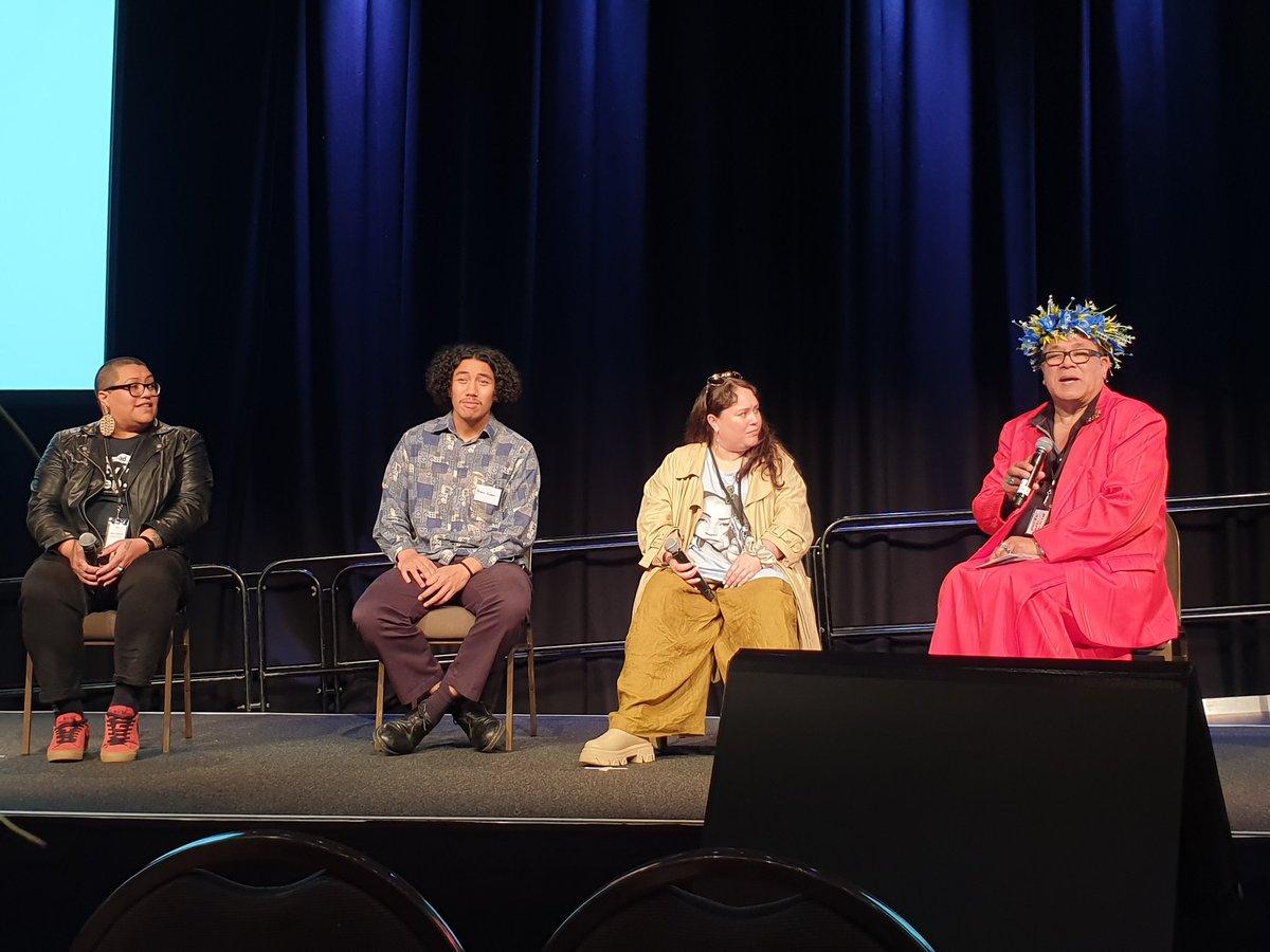 Panel discussion PAC Arts Summit 2022- Pacific Creative Entrepreneurs facilitated by Karl Pulotu Endemann with @VunilagiV <a href="/cocosolid/">Hi I am not available right now</a> <a href="/vaincollective/">thevaincollective</a>
