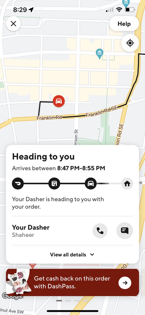 bmeie001's tweet photo. @DoorDash I understand the whole multiple delivery thing, but it’s pretty outrageous to have our food sit for 20+ mins while they wait for another order. Safe to assume everything will be cold and soggy by the time we get it 😑 https://t.co/7COICCdUDf