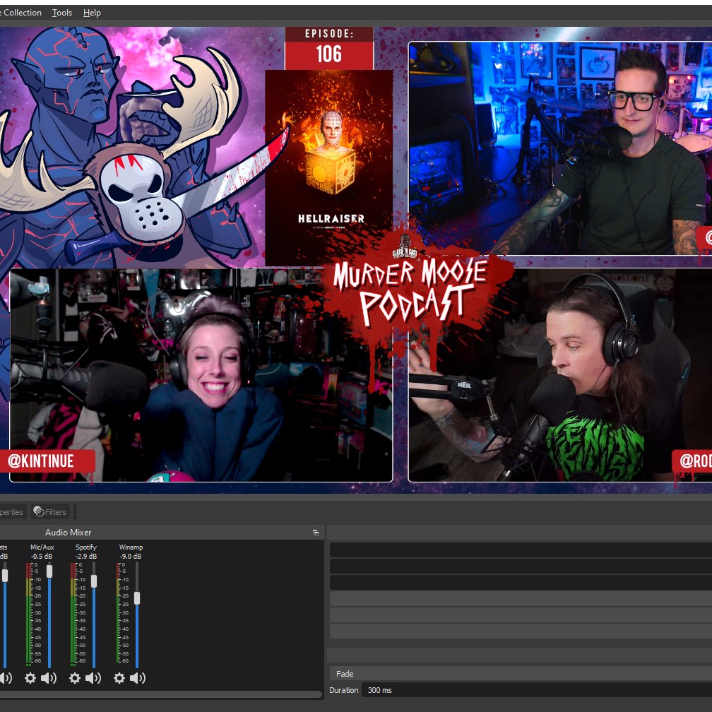 Come for the #murderMoose Live experience right now. 
twitch.tv/joshwrb