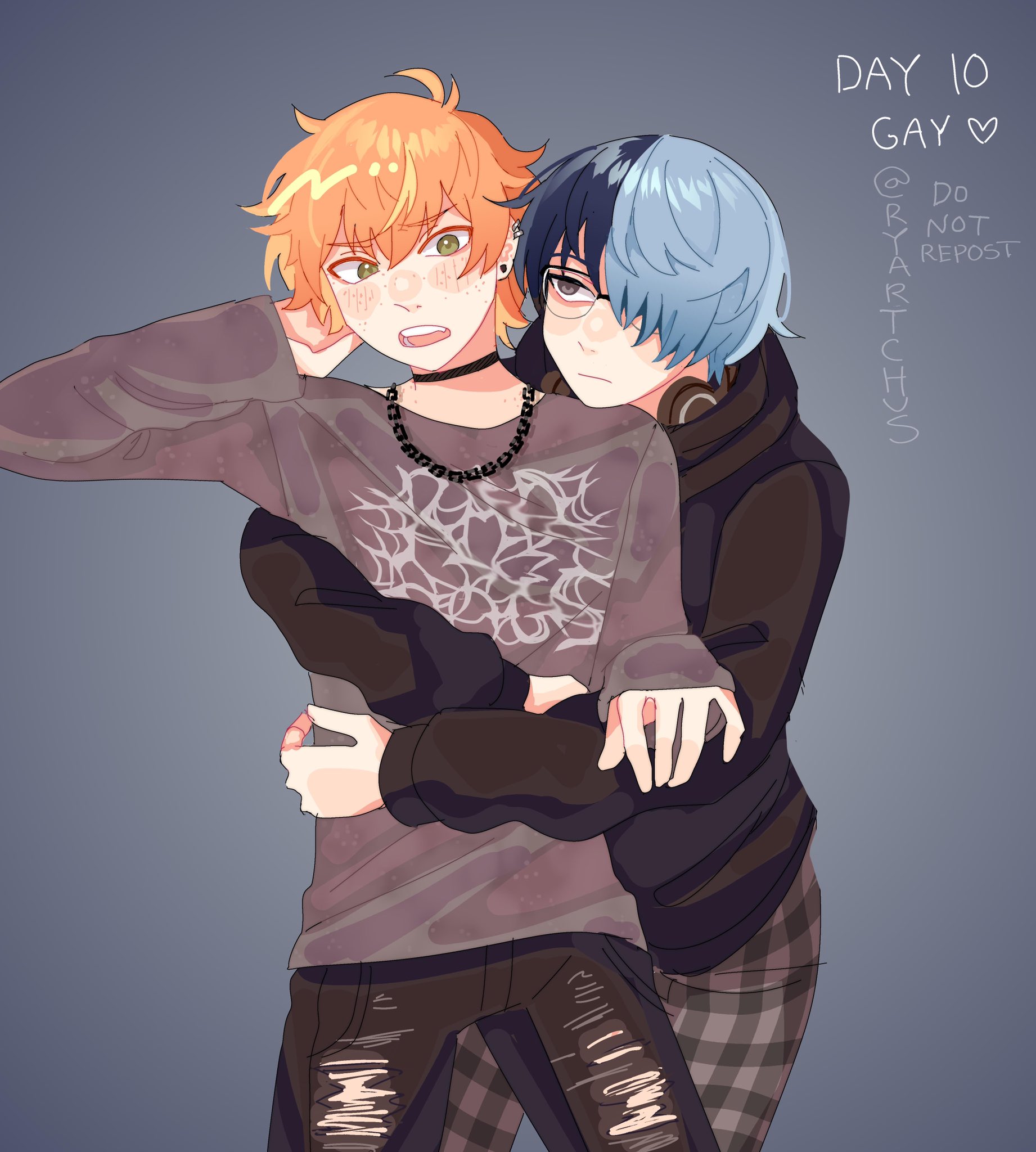 Rui Liker on Twitter "the eboy x gamer couple of my nightmares prsk