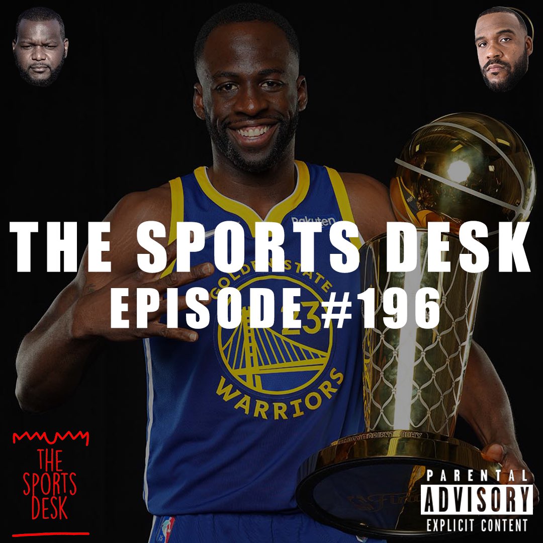 DedrickHicksJr's tweet photo. NEW SPORTS DESK EPISODE 196!! @BLACKenl3rd @ReducedLunch__ @mpnmanagement 

https://t.co/rgmXTx4zbx https://t.co/hALNvmBk2a