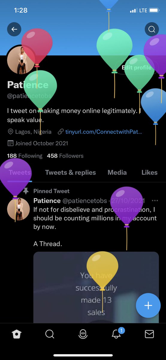 patiencetobs's tweet photo. Look who got balloons 💃 https://t.co/A94icAm8pJ