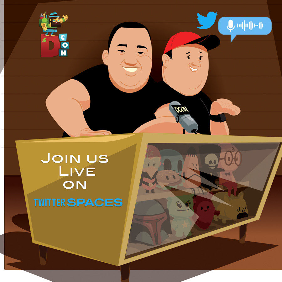 DesignerCon's tweet photo. Say hello to our founders — Ben Goretsky &amp; Kai Cao. They will be hosting a very special livestream on Twitter Spaces to discuss our innovative approach to phygital collectibles and to allow you, our community, to get to know them better!

Tune in Wednesday, Oct 12 @ 2:00 pm PST https://t.co/APm9hvOzaJ