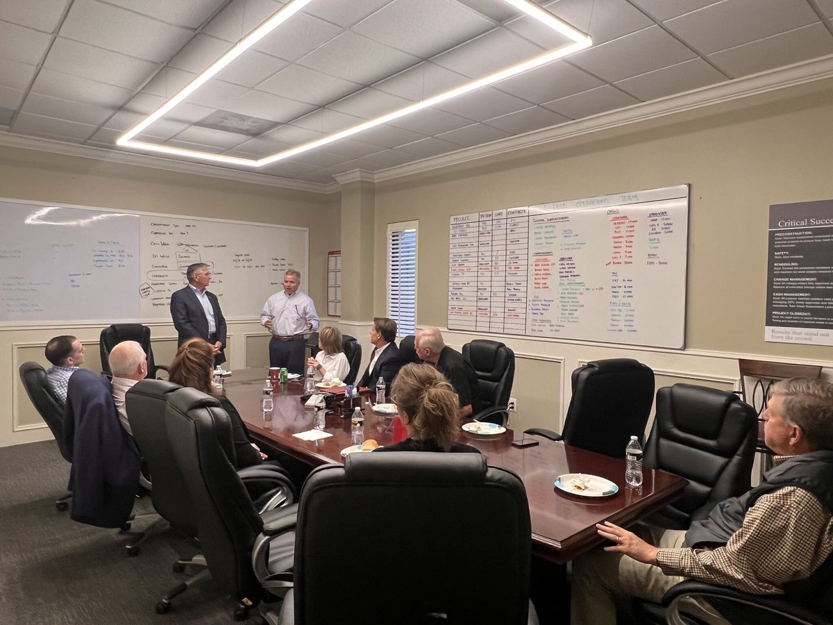 ABCofGA's tweet photo. Endorsement Alert! We are proud to endorse @MarkCongressGA7 for U.S. Congress. Last week, ABC members met with Mark at a Meet &amp; Greet hosted by @Greater Georgia Concrete, LLC. 

Read full release >> https://t.co/fNxnj3zDZZ

#abcmeritshopproud #buildinggeorgia https://t.co/Q9MPzt9YLd