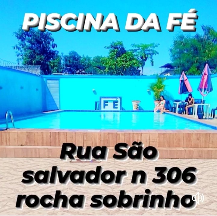 PISCINA ABERTA AMANHÃ TERÇA-FEIRA