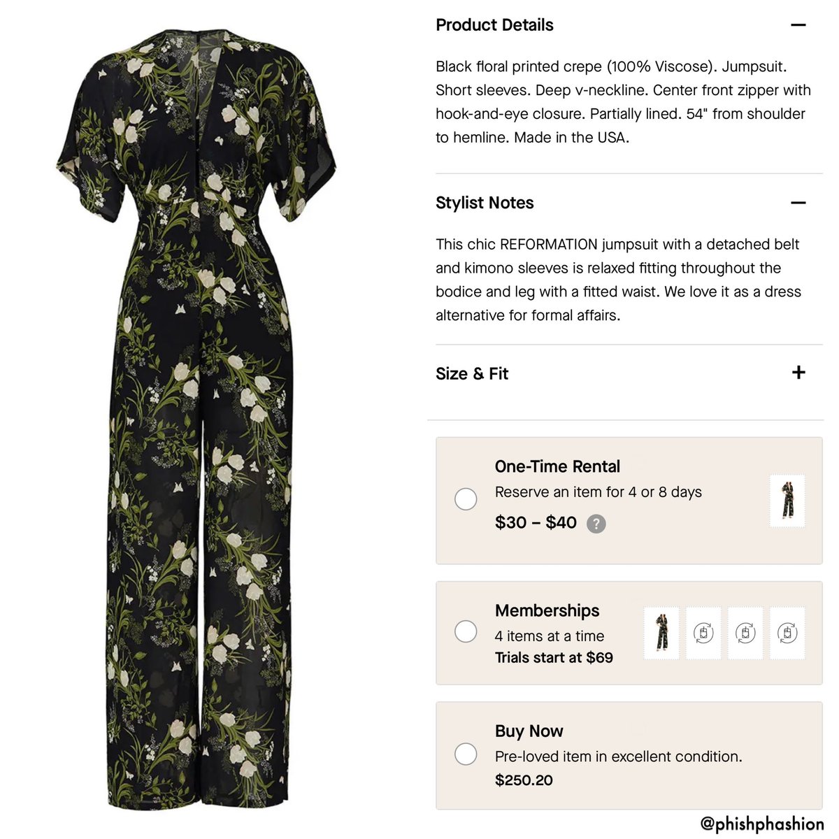 Phish Phashion (@phishphashion) on Twitter photo Lemongrass smoothie.
Love this sleek and serene Reformation “Lemongrass” jumpsuit Natalie wore on 9/30/22 in Riverside, CA.
Rent it, rock it, and thank me later:
bit.ly/3dWKvsT
📸: <a href="/quarterroy/">Patrick Jordan</a>
#nataliecressman #treyanastasio #phish #phishphashion Lemongrass smoothie.
Love this sleek and serene Reformation “Lemongrass” jumpsuit Natalie wore on 9/30/22 in Riverside, CA.
Rent it, rock it, and thank me later:
bit.ly/3dWKvsT
📸: <a href="/quarterroy/">Patrick Jordan</a>
#nataliecressman #treyanastasio #phish #phishphashion