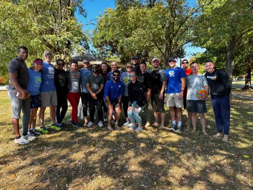 Great day today at the fall retreat! Enjoyed some beautiful KY weather, BBQ and team bonding! #physiatry #Wellness #residentretreat