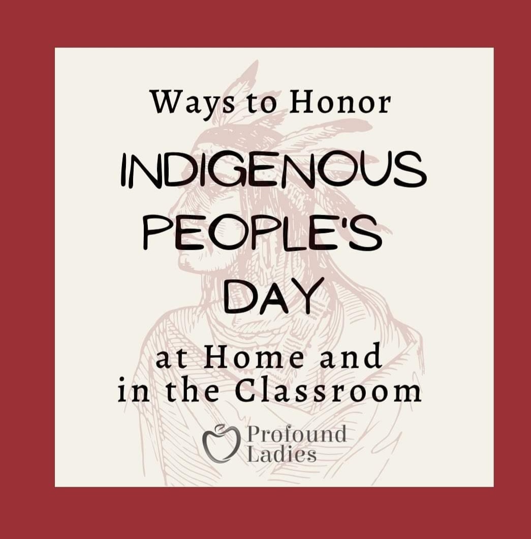 ProfoundLadies's tweet photo. Today we celebrate Indigenous Peoples’ Day. Take time to reflect on the land we inhabit, stand up for history as it was and honor the past. #indigenouswomen #IndigenousPeoplesDay #indigenouseducators https://t.co/CxqNVHul6N