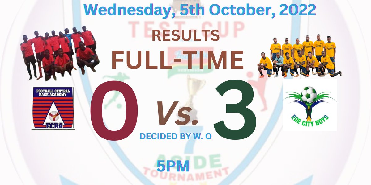 LSLPremierNow's tweet photo. TEST CUP: @LSLPremierNow @IndomieNigeria #TESTCUP Round of 16 Results. Fixtures 1 &amp; 2. https://t.co/vqldUO6YAw
