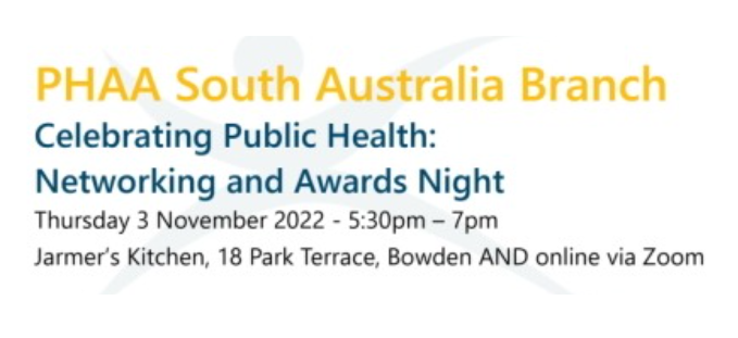 We are holding our Annual Awards Night; a night of networking opportunities &amp; awards to celebrate success &amp; recognise #publichealth researchers/practitioners efforts over the past year. Join us in person or online. Register at: tinyurl.com/yc754mtt
