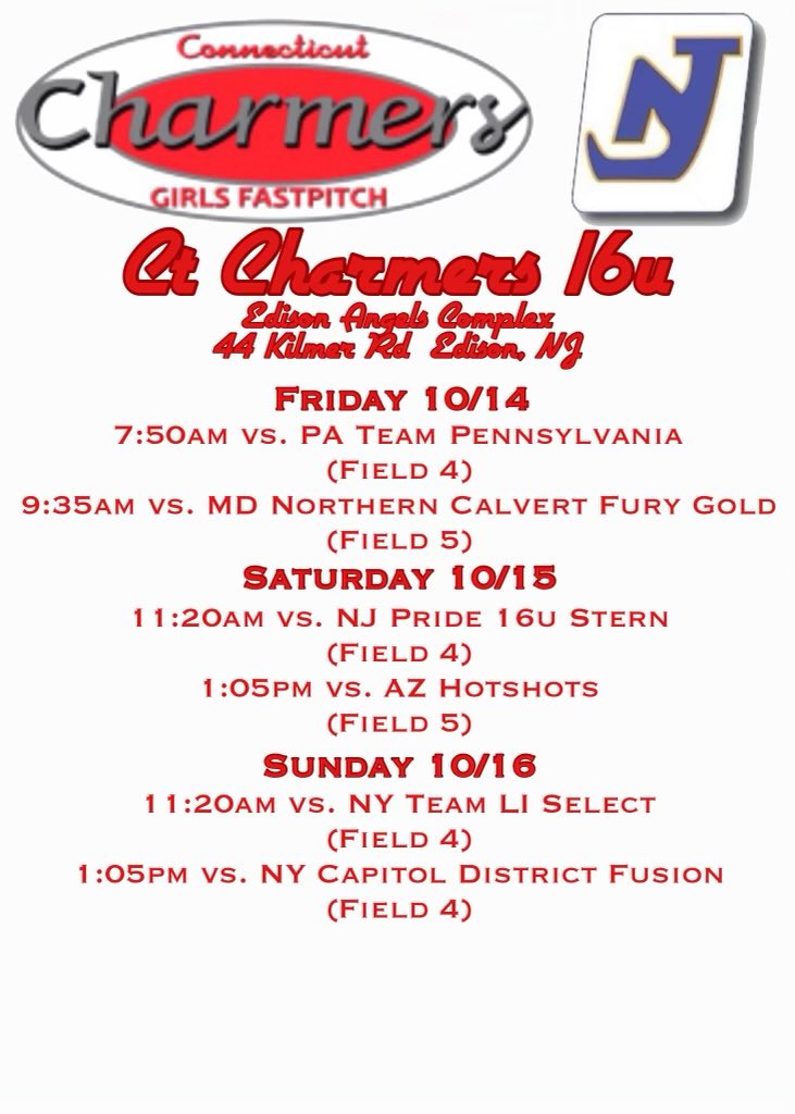 mrubirosa5's tweet photo. So excited!! ❤️🤍 Here is our schedule for Team NJ! @ImpactRetweets @Los_Stuff @IHartFastpitch @TowsonSoftball @TerpsSoftball @UVASoftball @HokiesSoftball @VUSoftball @UConnSoftball @UNCSoftball @USFSoftball @UCF_Softball @FGCU_Softball @JMUSoftball @ExtraInningSB https://t.co/qTDrhF4fHl