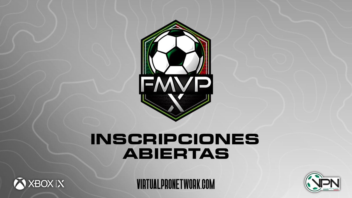 VPN_MEXICO's tweet photo. ¡Iniciamos los registros para FMVP X!
Registra tu equipo y no te quedes fuera de la cuarta temporada de FMVP X.
Información y como registrar tu equipo en:

https://t.co/YXrmL94AYh

#Proclubs #XBOX #FIFA23 #LigasVPN https://t.co/eKzrBvtR4x