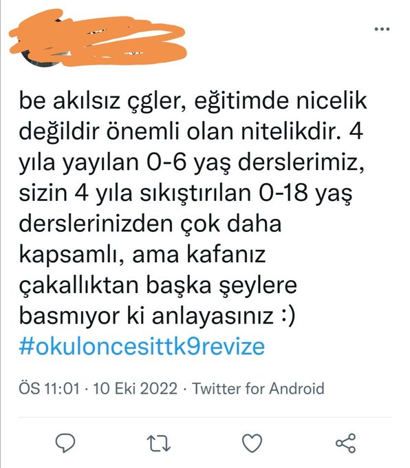 Bir mesleği itibarsızlaştırmak, aşağılamak, halkı kin ve nefrete teşvik etmek suçtur. #ttk9cocukgelisimininhakki