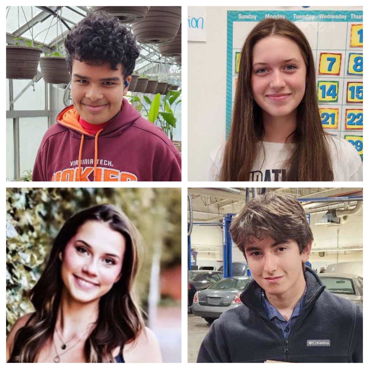 Congrats to our latest <a href="/FrederickCTC/">FCPS_CareerTech</a> Students of the Month: Hannah (TVMM1), Ben (Cul2), Isael (Land), Amanda (TAM) Natalia (Ext), Valeria (Cosmo1), Ella (Cosmo2) &amp; Kyle (AutoT2)! <a href="/Landscape_CTC/">Landscape_CTC</a> @TVMulti_CTC <a href="/ChefLiddick/">Margie Liddick</a> <a href="/autotechctc/">Mr. Hicks</a> <a href="/teachacademyctc/">Sally Huguley</a> <a href="/CTEKPearl/">Dr. Kristine Pearl</a>