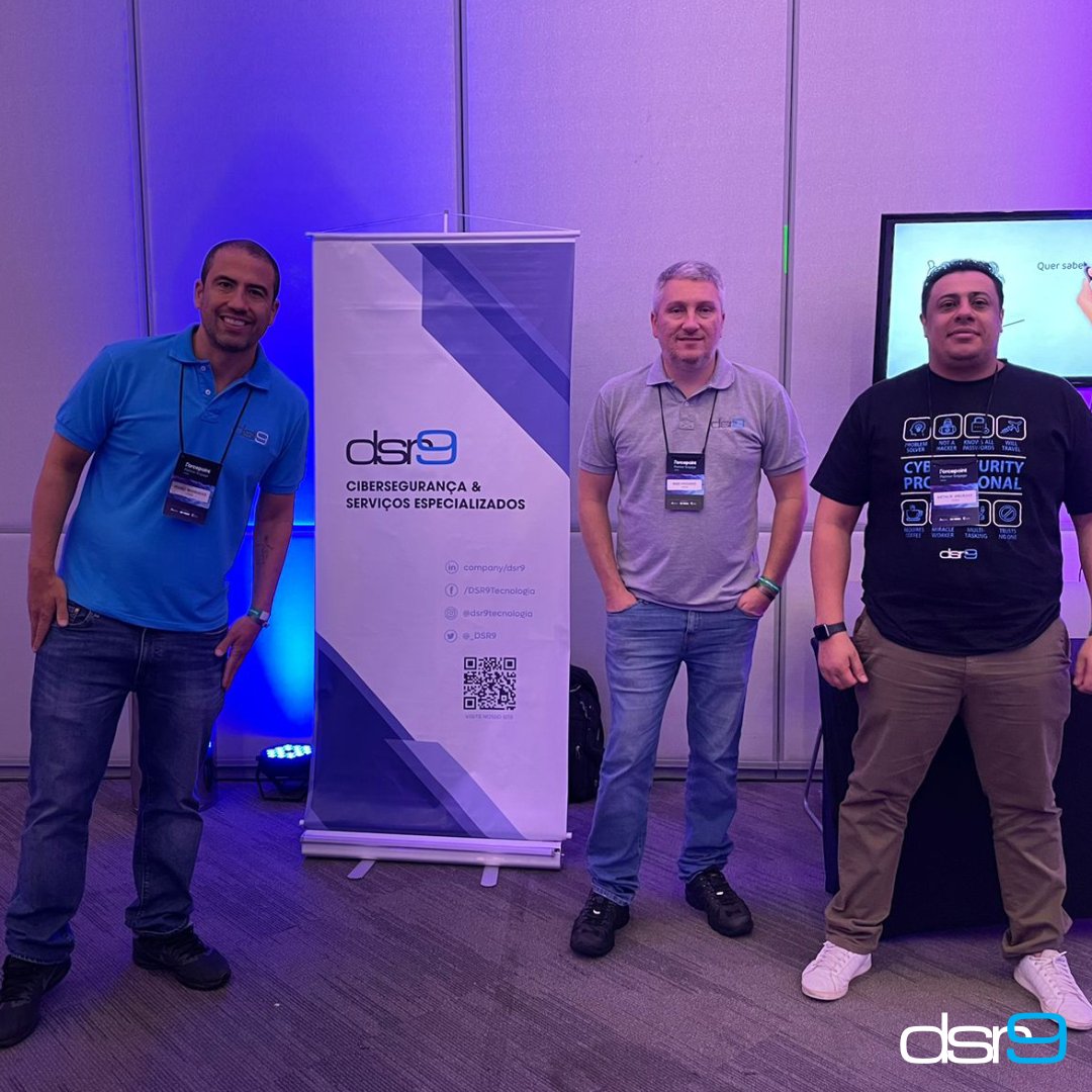 _DSR9's tweet photo. Este fim de semana teve dobradinha Forcepoint! A DSR9 patrocinou o Partner Engage e o CIO Engage, dois eventos sensacionais e inesquecíveis. 

#partnerengage #ForcepointONE #ForcepointDLP #CIOEngage #CyberSecurity #DSR9 https://t.co/YIKRTzBgCa