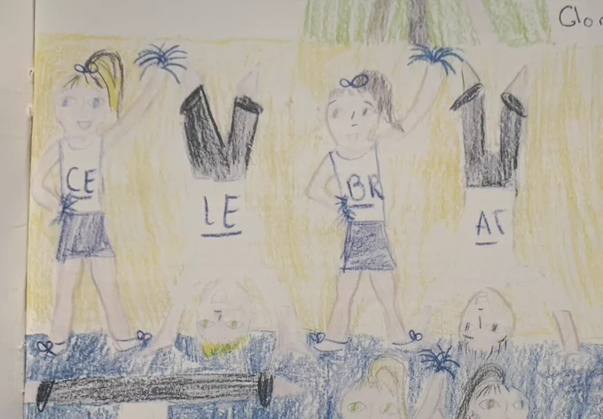 ik the commenter is a troll but the idea that you're either born with talent or you're not is just so not true. when i was a child i also drew like a childtheres not an ounce of prodigy in these drawings come on 