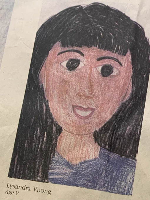 ik the commenter is a troll but the idea that you're either born with talent or you're not is just so not true. when i was a child i also drew like a childtheres not an ounce of prodigy in these drawings come on 
