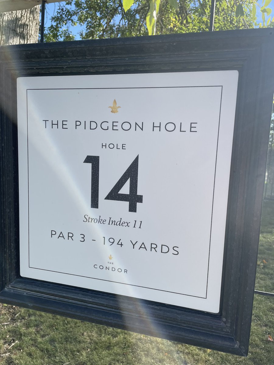 gazzachef's tweet photo. Took a stroll around the course today. @Jonny__stubbs92 has The Condor looking beautiful. Weather still fabulous for the time of year #privatecourse #chateau #TheCondor https://t.co/Zby95gKEHt