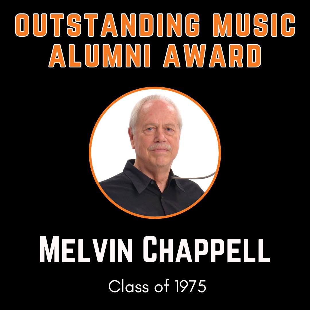 Congrats to 5 more people who've received distinct honors this year! Pat Anderson, Patricia Kline, John Suko, and Dan/Jamie Courtney will receive nursing awards at the pinning ceremony. Melvin Chappell will receive the outstanding music award at the SMTD concert, Friday at 7:30pm