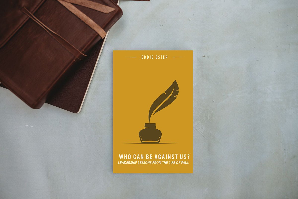 Now available for preorder! 

In Who Can Be Against Us? Leadership Lessons from the Life of Paul, Eddie Estep returns to share about the five C’s of Paul’s life as a leader of the budding movement that came to be called the Christian church. 
Preorder ➡️ bit.ly/3Vhssy5